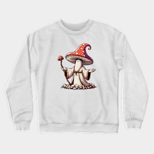 Mushroom Wizard Crewneck Sweatshirt